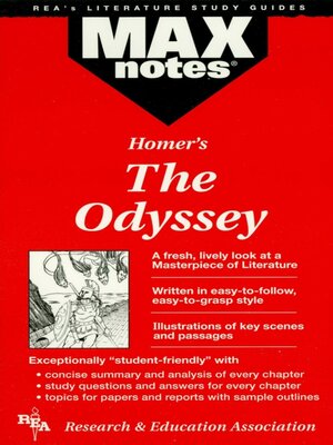 cover image of The Odyssey (MAXNotes Literature Guides)
